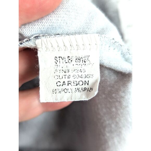 DAVID CLINE Abstract Artsy Soft Fleece Pullover Carbon USA Made Comfort Large - Picture 4 of 5